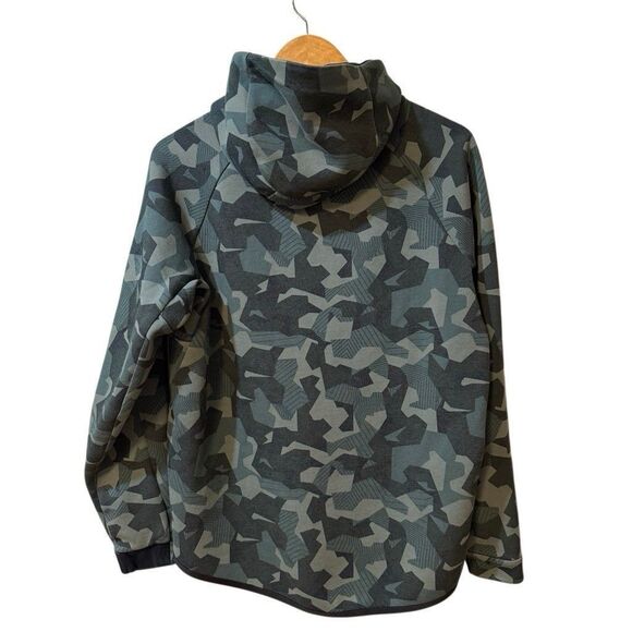 Nike Sportswear Tech Fleece Full Zip Hoodie Men Large Camo - Picture 2 of 9